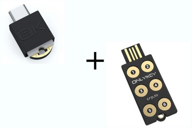 Two OnlyKey Starter Pack | ALWAYS HAVE A BACKUP