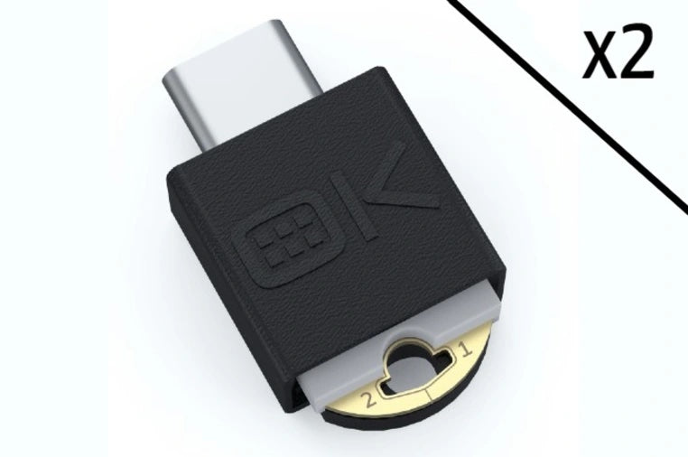 Two OnlyKey Starter Pack | ALWAYS HAVE A BACKUP